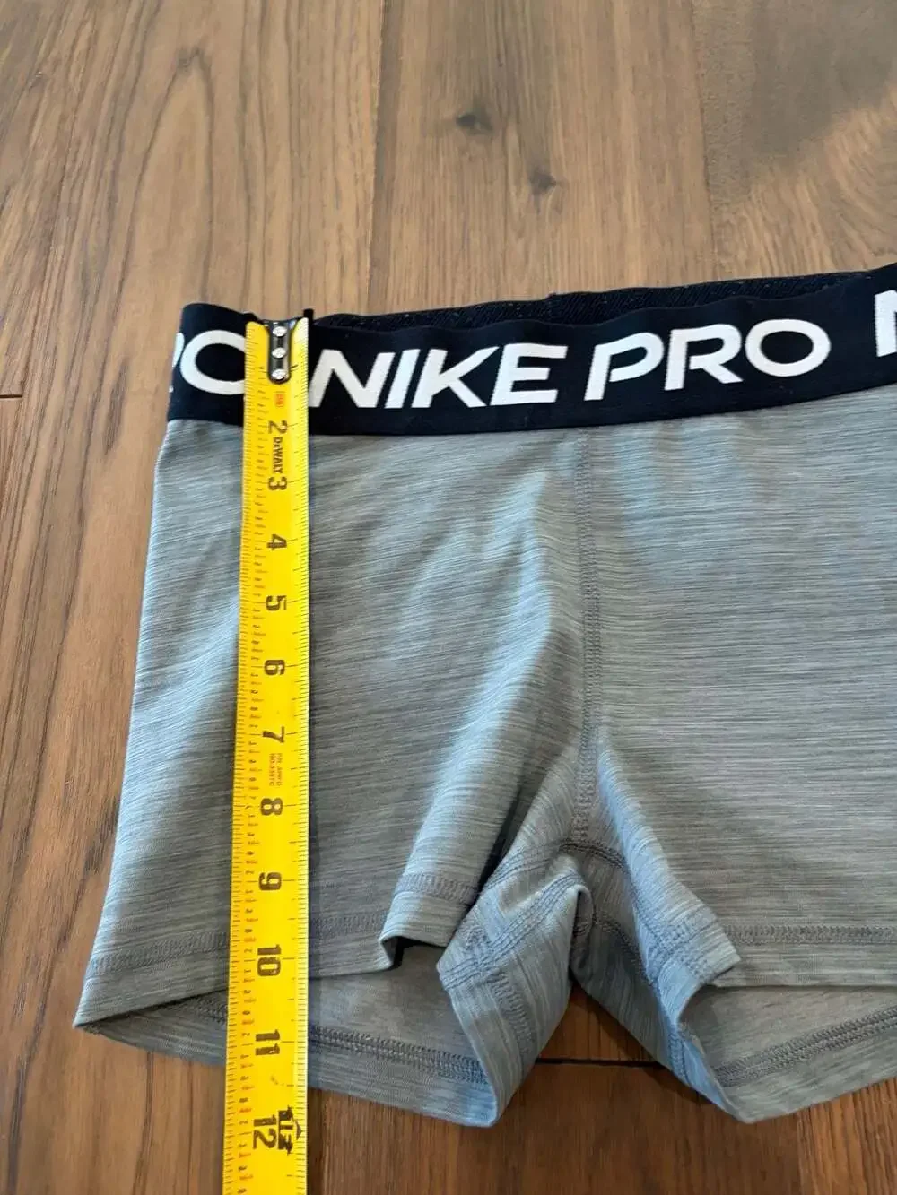 Nike Pro Women's 3-Inch Dri-FIT Training Shorts Gray